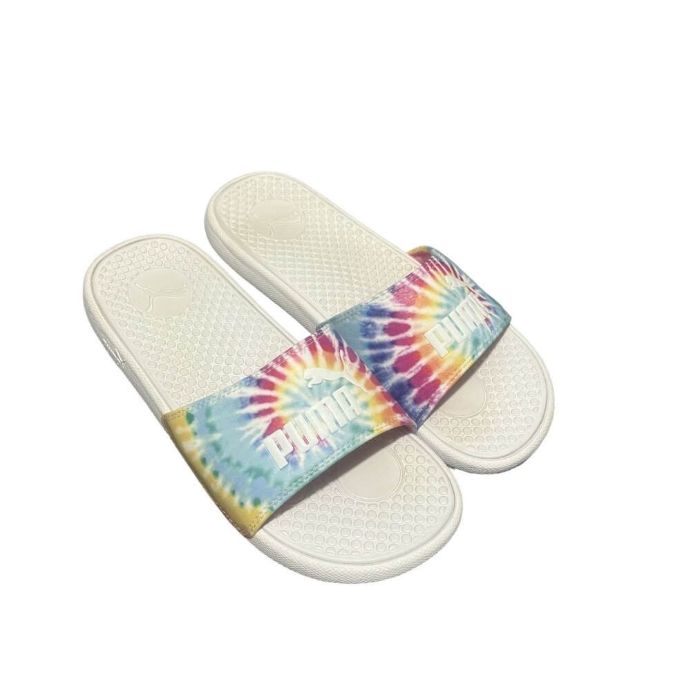 Puma Tie-Dye Slide Sandals US Sz 9 Women’s Size Comfortable & Stylish Footwear